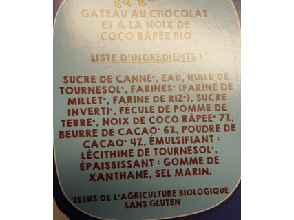 ingredients